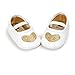 RVROVIC Baby Girl Moccasins Princess Sparkly Premium Lightweight Soft Sole Prewalker Toddler Shoes (S:0-6 Months, C010-Gold)