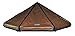 Advantek Pet 23254 8 Foot Outdoor Dog Gazebo Replacement Reversible Canopy Cover Tarp Umbrella Shade Top, Brown/White