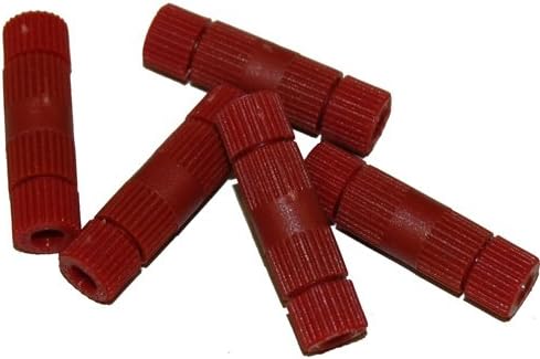 Posi-ProductsPosi-Lock 18-24 Gauge Red Butt Splice Metal Terminals, Pack of 5