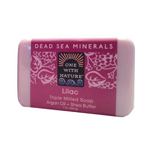 One With Nature Soap Bar Lilac