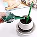 Garden Flower Plant Grass Seed Dispenser,Mini Garden Hand Tool Plant Sets Adjustable Size Disseminator Seeding Sower Dibber and Widger Hole Puncher with Plant Label State Tags(Green)