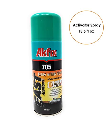 Akfix 705 Accelarator Spray [Activator] for CA - Super Glues 400ml - 13.50 FL OZ