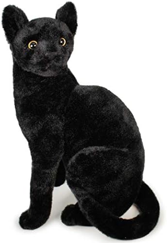 Boone The Black Cat – 13 Inch Stuffed Animal Plush – by Tiger Story Toys