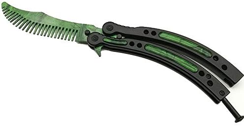 TitanFan CSGO Comb Tool, Unsharpened Blade for Training and Practice, Strong and Durable