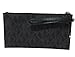 Michael Kors Fulton Large Zip Clutch & Wristlet (Black)