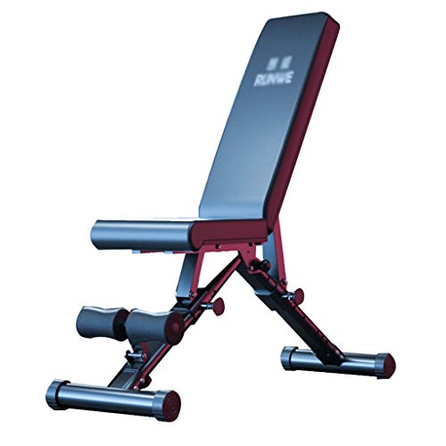 Adjustable Fold Weight Bench 441LBS (200kg) Incline, Decline, Flat Workout Benches for