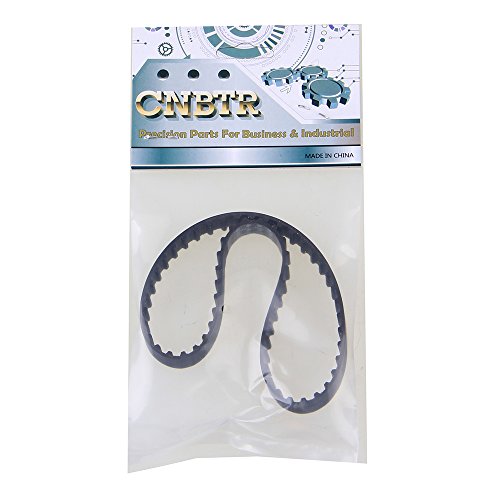 image for CNBTR Black Rubber 120XL Belt Stepper Motor Timing Belt Geared 12