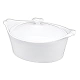 jinsongdafa Ceramic Casserole Dish with Lids,1.6