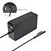 ARyee 65W Fast Charging Power Supply Adapter for Surface Pro 3 Pro 4 Surface Book with 2.0 USB Charging Port 6Ft Power Cord Cable Fit 1706[65W 15V 4A]
