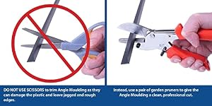 Outwater Plastics White Styrene Angle Molding - 1/4" X 1/4" X 3/64" Thick, 36" Lengths, Pack Of 4 - View #6