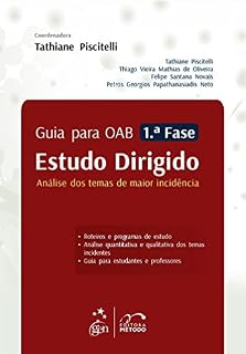 Livro Guia Para OAB - 1ª Fase - Estudo Dirigido - Análise dos Temas de Maior Incidência
