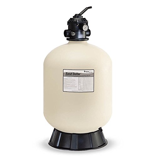 Pentair 145333 Sand Dollar Top-Mount Pool Filter, SD 80 3-1/2-Square-Feet Filtration Area, 75-GPM Flow
