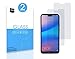 Huawei P20 Lite Screen Protector [2 Pack]. Tempered glass Screen Protector for Huawei P20 lite [Scratch-Resistant] [No-Bubble] [High Responsive] …