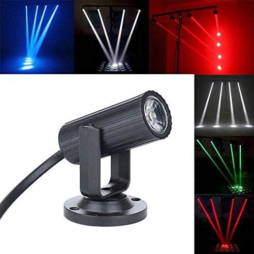 Yeawooh Pin Spot Light,Pinspot DJ Mirror Ball Light Perfect for KTV Bar Club Party Effect Lighting Show Disco Cinema Karaoke Weddin