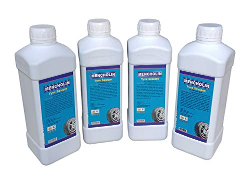 MENCHOLIN Tubeless Tire Sealant for Tractor, Bus & trucks & other commercial vehicles 3400 ml set of 4 MENCHOLIN Tubeless Tire Sealant for Tractor, Bus & trucks & other commercial vehicles 3400 ml set of 4