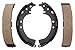 ACDelco Silver 14587B Bonded Rear Drum Brake Shoe Set
