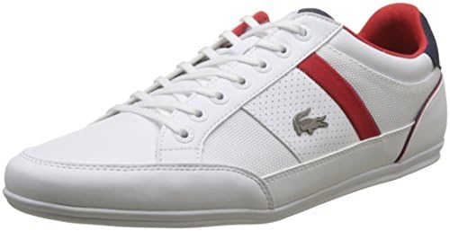 Lacoste Men’s Chaymon 218 1 Cam Trainers, White