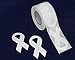 250 White Ribbon Awareness Stickers - Perfect for Events, Support Groups, Fundraisers and More!