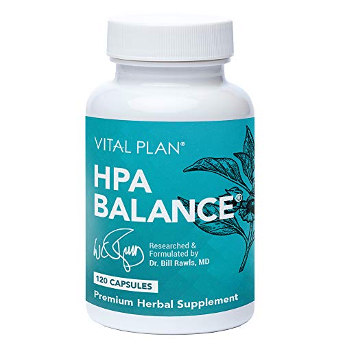 Vital Plan HPA Balance Adrenal Supplement by Dr. Bill Rawls Adrenal, Mood & Hormone Support