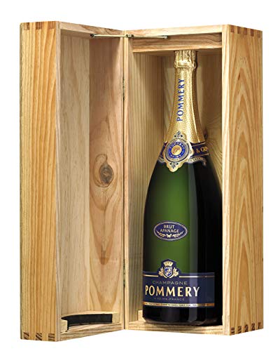 Champagne Pommery Brut Apanage Magnum Caisse Bois 1, 50 L