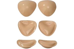 1Pair Double-Sided Sticky Bra Pads Inserts Ultra Instant Volume Push up Stick on Bra for Women Swimsuit Bikini Dresses