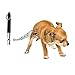 Amabana Dog Whistle to Stop Barking, Adjustable Pitch Ultrasonic Training Tool Silent Bark Control for Dog(1 Pack)