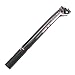 RXL SL Mountain Bike Seatpost MTB Carbon Seatpost MTB/Road Bike Carbon Fiber Bicycle Seat Post Bike Parts 3K Gloss Cycling Seatpost 27.2/30.8/31.6 Red (350, 27.2mm)