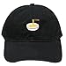 City Hunter C104 Noodles Cotton Baseball Dad Caps 17 Colors (Black)