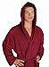 Arus Men's Hooded Classic Bathrobe Turkish Cotton Robe with Full Length Options, Burgundy XX-Large