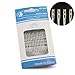PZRT 12pcs Self Threading Needles Household Sewing Accessories DIY Tools Double Hole Easy to Thread Handmade Needle for Elderly Blind