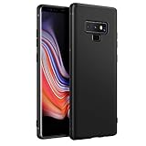 EasyAcc Slim Case for Samsung Galaxy Note 9, Matte Black TPU Phone Cases Finish Profile Soft Thin Flexible Back Protective Cover Compatible with Samsung Galaxy Note 9