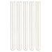 SODIAL(R) 5 Pcs 100 mm Pyrex Glass Blowing Tubes 4 Inch Long Thick Wall Test Tube