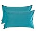 Artcest Set of 2, Cozy Solid Velvet Throw Pillow Case, Decorative Couch Cushion Cover, Soft Sofa Euro Sham with Zipper Hidden, 12