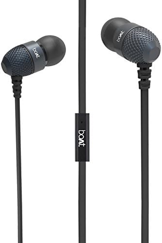 Dahe Boat Bassheads 180 in-Ear Extra Bass Headphone with One Button Mic
