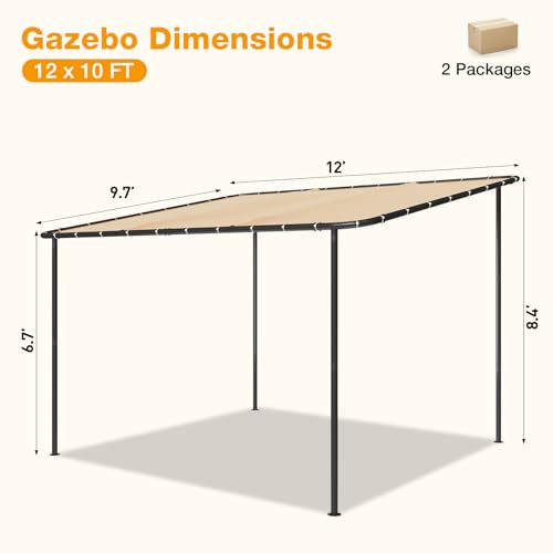 Breezestival 10x12 Lean-to Pergola Review: Wall-Mounted Canopy for Patio & Deck Shade image 19