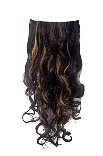 Prime Long Curly Hair Extensions Synthetic 5 Clip Hair Extension