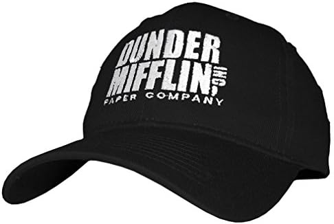 Dunder Mifflin Paper Company INC - Embroidered Cotton Twill Baseball Cap Hat