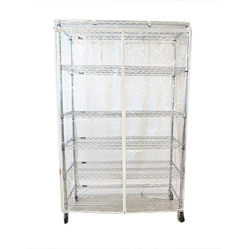 Formosa Covers Storage Shelving Unit Cover Crystal Clear See Through