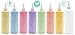 8-Pack Tovla Leak-Proof Plastic Squeeze Bottles with White Cap (8 oz) Ideal for Sauce, Ketchup, BBQ, Dressing, Paint, Workshop, Pancake Art, and More