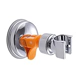 KES Bathroom ABS Handheld Showerhead Bracket Holder with Suction Cup, Polished Chrome
