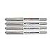 uniball™ Vision Rollerball Pens, Fine Point (0.7mm), Assorted Colors, 4 Pack