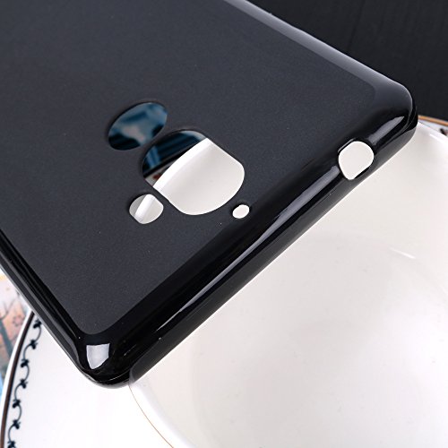 GoRogue Pudding TPU Shock Proof Protective Back Case Cover for Lenovo K8 Plus (Black)