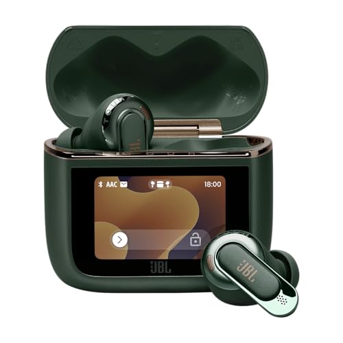 JBL Tour Pro 3, Kabellose Noise-Cancelling-Ohrhörer, Grün