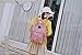 LEQUEEN Diaper Bag Multi-Function Baby Diaper Backpack Nappy Bags, Mom Dad Travel Backpack Large Capacity Baby Bags with Unicorn Printing (Pink)