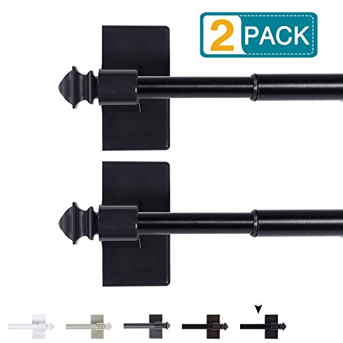 Curtain Rods for Metal Doors MultiUse Adjustable Curtain Rods