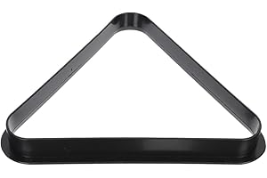 Yardwe Mini Triangle Pool Rack Billiard Ball Triangle Rack Diamond Rack Pool Table Ball Holder Positioning Rack for Miniature Pool Billiards Accessory