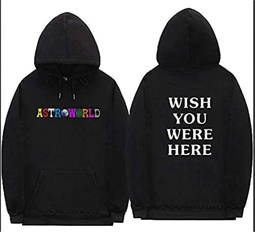 100% Cotton Hoodies Travis Scott Astroworld Wish You were HERE Sweatshirt Men and Woman Pullover