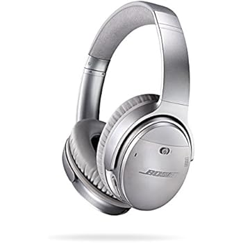Bose QuietComfort 35 (Series I) Wireless Headphones, Noise Cancelling - Silver