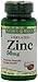 Nature's Bounty Zinc 50 mg Caplets 100 ea (Pack of 4)