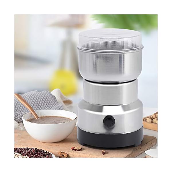 Kaffeemühle Elektrische Kaffeemühle, GGHKDD 150W Fassungsvermögen für Kaffeebohnen Nüsse Gewürze Getreide Kräuter Mühle… – Bild 7